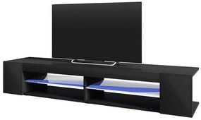 Masă TV Monty 180 (cu iluminat) (negru). 1098624