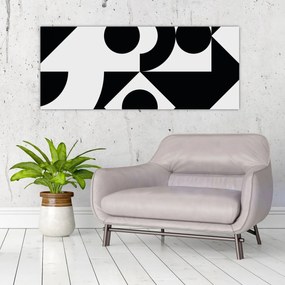 Tablou - Abstracție geometrică N⁰1 (120x50 cm)