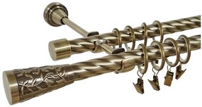 Galerie SEVILLA dubla twist - 19/19 - aur antic (Alege marime: 240 cm)