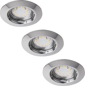 Rabalux 1047 - Set de 3 spoturi LED încastrate LITE, 3x GU10-LED/3W/230V