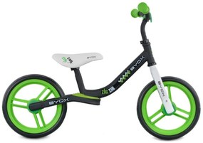 Byox Bicicleta de echilibru pentru copii Zig-Zag, verde