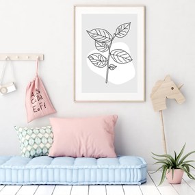 Poster - Abstracție naturală (A4)