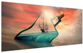 Tablou - Viața in sticla (120x50 cm)