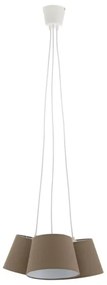 Briloner 4288-031 - Corp de iluminat pendul TELA 3xE27/40W