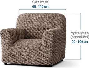 Gaico Huse bielastice MOSAICO alunei fotoliu (l. 60 - 110 cm)