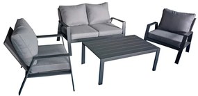 Set fotoliu, canapea și masă de grădină Garden Pleasure Victoria