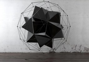 Fototapet - 3D geometrie (152,5x104 cm), în 8 de alte dimensiuni noi