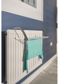 Uscător de rufe negru de agățat pe calorifer Addis 6 Bar Radiator Airer
