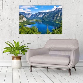 Tablou - Lacul Hallstatt, Hallstatt, Austria (90x60 cm)