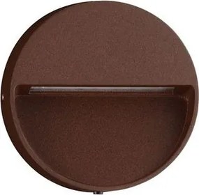 Mini Aplica perete exterior IP65, LED CCT Sete corten 10cm