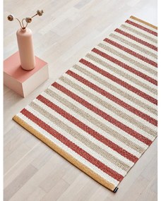 Covor pentru exterior și interior cărămiziu/crem 70x120 cm Teo Brick – Pappelina