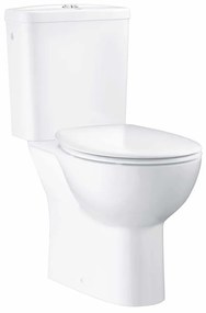 Set vas wc cu rezervor si capac soft close, evacuare orizontala, Grohe Bau Ceramic