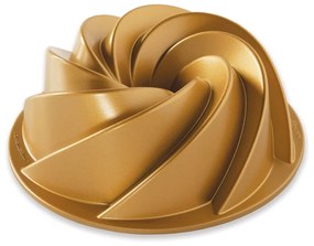 Formă pentru guguluf Nordic Ware Heritage, 1,4 l, auriu