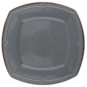 Set veselă 24 piese din porțelan, albastru