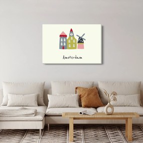 Tablou - Orașe din Europa N⁰4 (90x60 cm)
