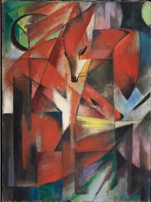 Reproducere The Fox, 1913, Marc, Franz