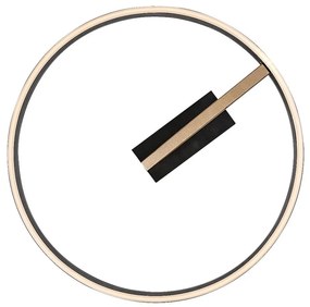 Plafoniera LED minimalista Renara negru auriu