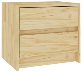 808073 vidaXL Noptieră, 40x30,5x35,5 cm, lemn masiv de pin