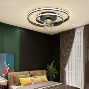 Lustră LED L7677/450 – 96W, Design Modern, cu Telecomandă și Lumină Reglabilă