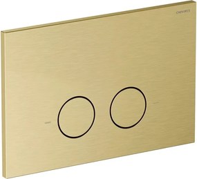 Clapeta de actionare Omnires Steel-R45 finisaj alama periata