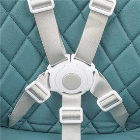Scaun de masă pentru copii Baby Mix Freja wooden, verde