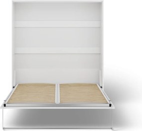 Pat rabatabil Vivario 160 – cu somieră inclusă – 183x40x213 cm – Alb
