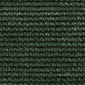 Pânză parasolar, verde închis, 3,5x4,5 m, hdpe, 160 g/m²