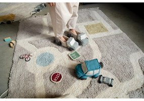 Coșuri de jucării pentru copii 2 buc. din material textil 24x14x8 cm Truck – Lorena Canals