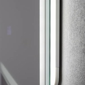 Brilagi - Oglindă de baie BELLA LED, încălzită, cu iluminare LED integrată și funcție dimmer, 12W/230V, 40x60 cm, IP44