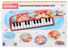Jucarie interactiva pentru copii, covor muzical cu 24 taste, Winfun, 2508