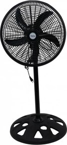 Ventilator Oliver Voltz OV51760N18, 50 W, 18", 3 viteze, Indicator luminos, Reglabil, Negru