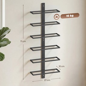 HOMCOM suport de sticle slim | Aosom Romania