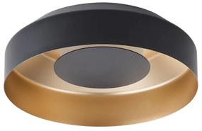 Plafonieră LED/20W/230V 3000K negru