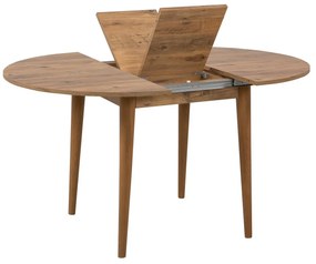 Masă de sufragerie extensibilă Nidupo 2 (pin atlantic) (pentru 4 persoane). 1093749