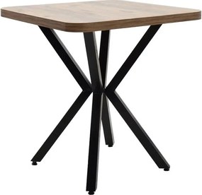 Masa bucatarie patrat texturata, Homs 70 x 70X75 cm,600125