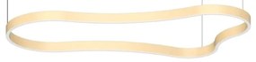 Lustra LED suspendata Waves-2 sp aurie