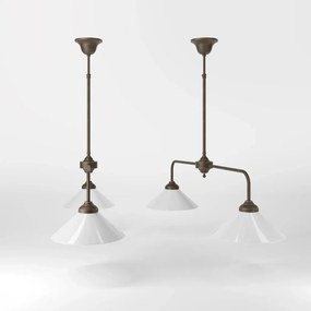 Lustra din alama cu inaltime reglabila Sofia 2L