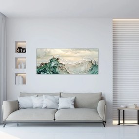 Tablou - Abstracție Marină 3D (120x50 cm)
