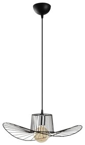 Lustră Opviq lights Tel Hat, ø 50 cm, negru