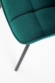 Scaun K332 velvet turcoaz