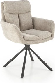 Scaun de dining HALSA, bej, 1 buc.