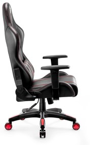 Scaun gaming Diablo X-One 2.0 King Size: negru-roșu