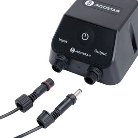 Lustră LED RGBW solară Aigostar MESH 35W/3,7V 8000 mAh 2700K-6500K IP65 d. 50 cm