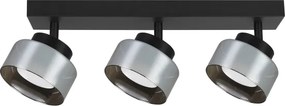 Brilagi - Spot LED RGB dimmabil AURA LUX 3xGX53/14W/230V Wi-Fi Tuya negru/fumuriu