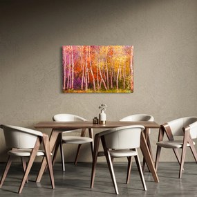 Tablou - Pădurea colorată (90x60 cm)