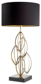 Veioza LUX, Metal Alama Vintage, Tesatura Neagra, Bellamont, 119724 HZ