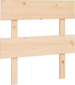 vidaXL Tăblie de pat, 78,5x3x81 cm, lemn masiv de pin