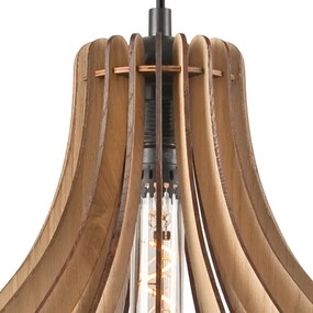 Lustră pe cablu TUCCI 1xE27/60W/230V stejar