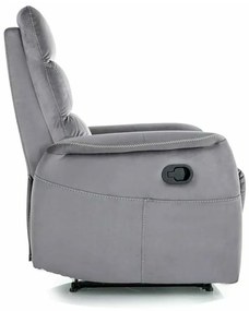 Scaun de masaj Vinci Velvet, gri