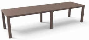 Masă dublă de grădină din plastic Julie, pentru cappuccino